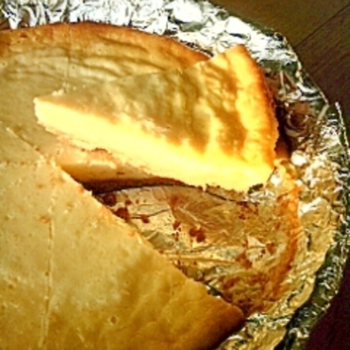 絶品☆濃厚水切りヨーグルトのチーズケーキ